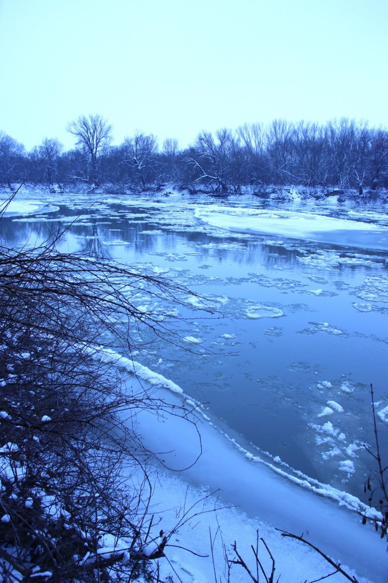 Jégzajlás a Maroson